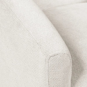 Close-up of a textured white fabric surface