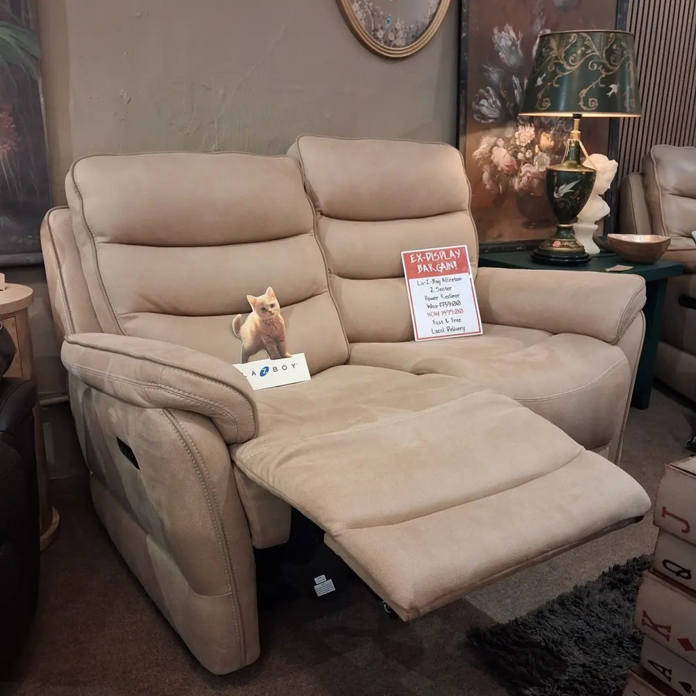 Ex-Display La-Z-Boy Alfreton 2 Seater Power Recliner