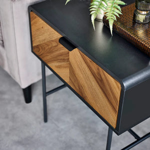 Alvern side table top detail