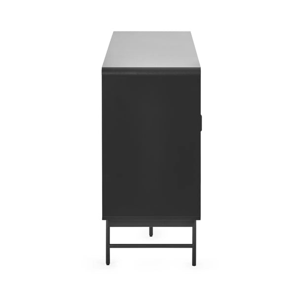 Alvern sideboard side detail white background