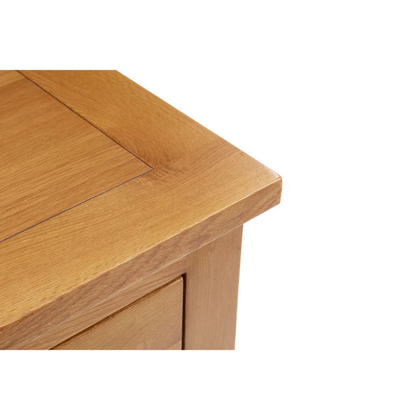 Wooden furniture corner with a white background