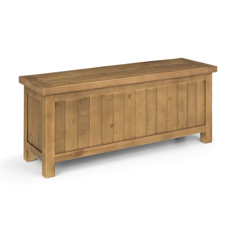 Wooden bench on a white background