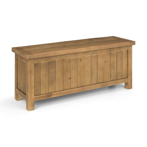 Wooden bench on a white background