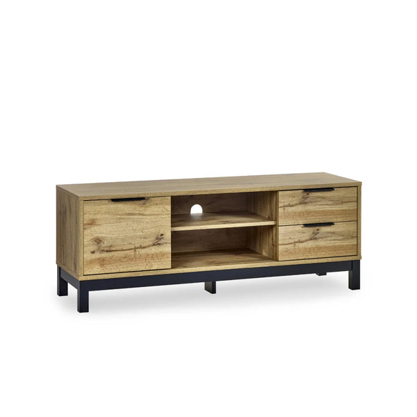 Bacton oak TV unit