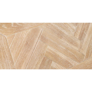 Beige herringbone tile pattern on a white background