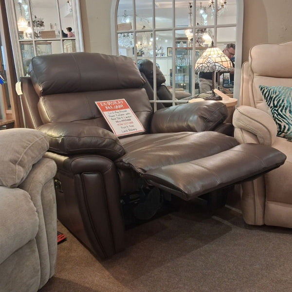 Ex-Display Bristol Power Reclining Chair + Headrest and Lumbar