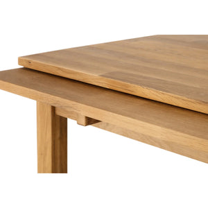 Wooden table with a white background