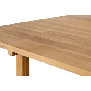Wooden table with a white background