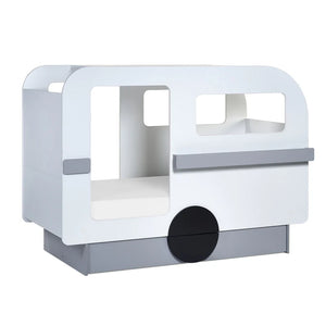 Caravan bedframe  on white background