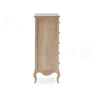 Wooden chest on a white background