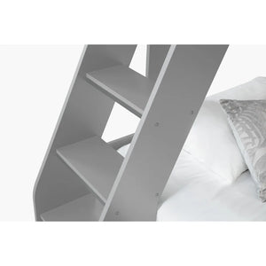 Delta grey high sleeper ladder detail white background