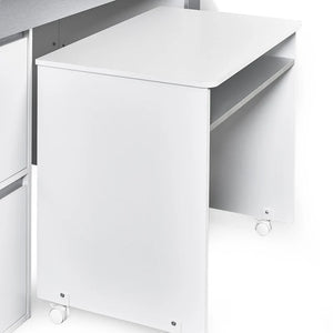 Gloria white and grey cabin bed detail