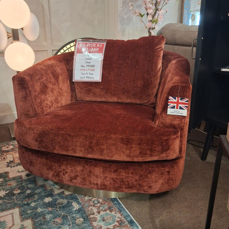 Ex-Display Halstead Swivel Chair