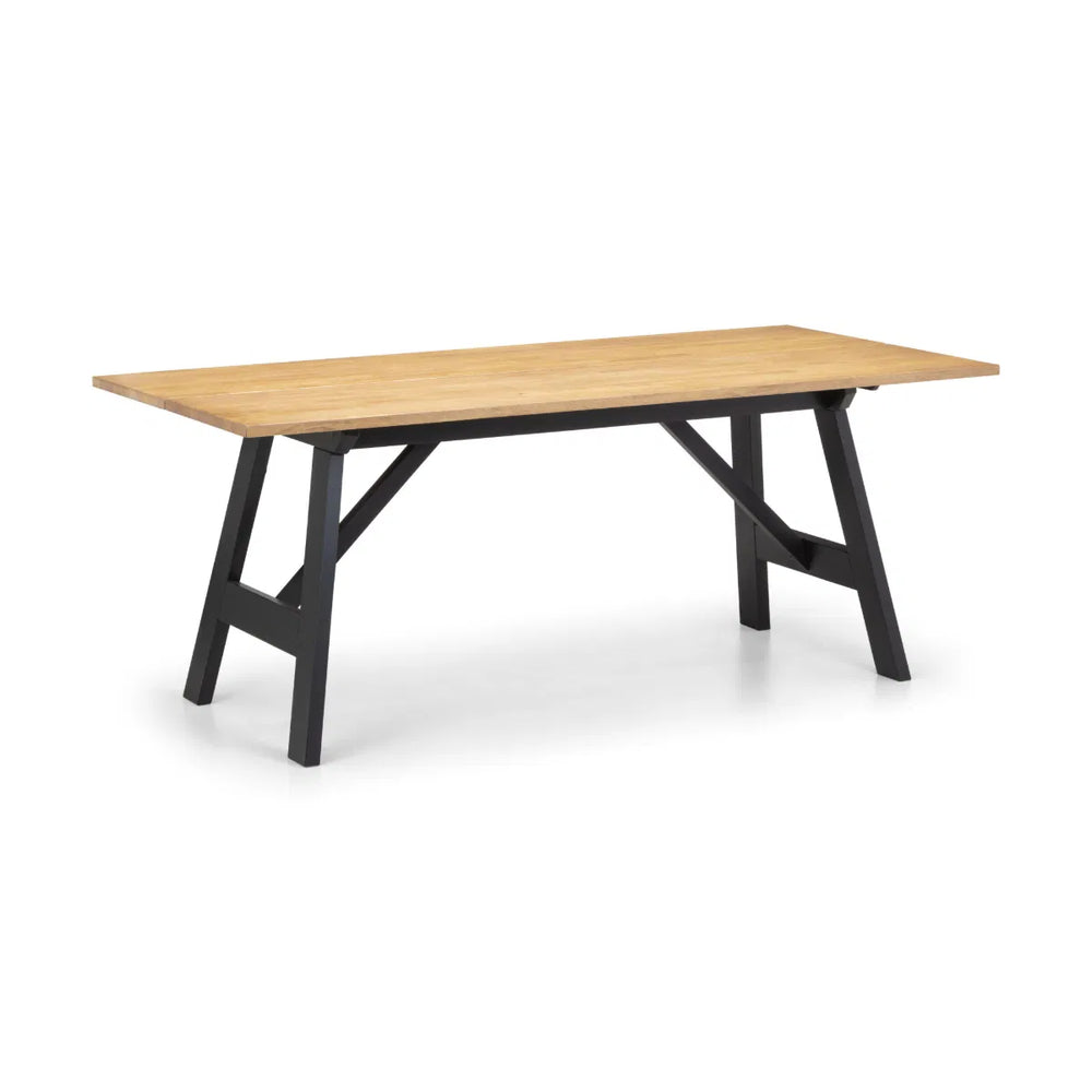 Homer dining bench on white background