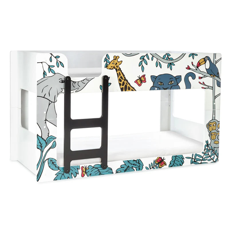 Jungle bunkbed  white background
