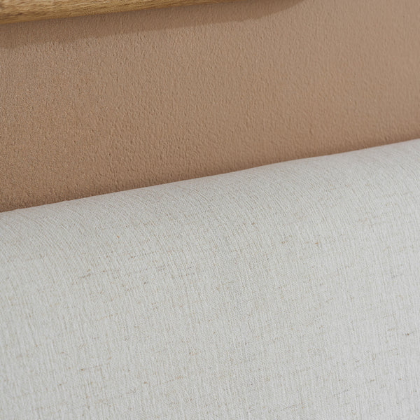 Close-up of ottoman bed
