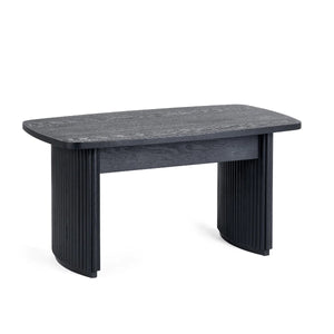 Lulu compact table on white background