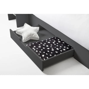 Omega anthracite high sleeper open drawer detail