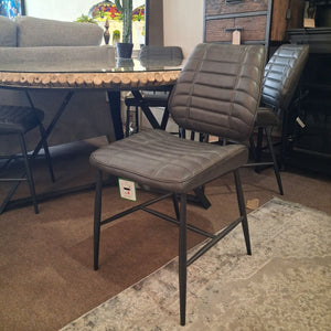 Ex-Display Round Glass Top Cork Table + 4 Chairs