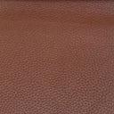 Close-up of brown leather texture