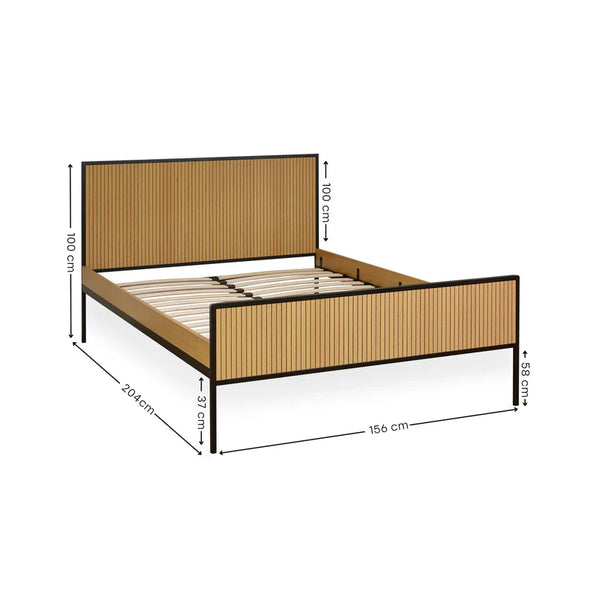 Seville bed frame king dimensions
