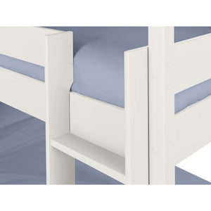 Tulsa_white_triple_bunkbed ladder detail