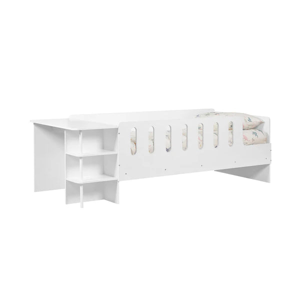 Viola bed frame on white background