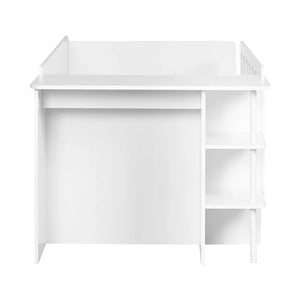 Viola bed frame on white background
