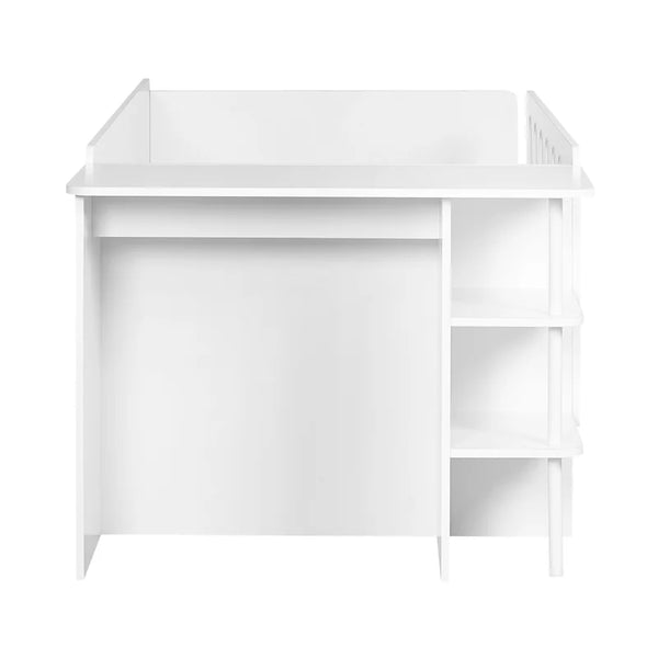 Viola bed frame on white background