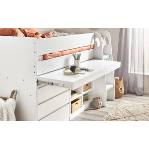 Virgo mid sleeper desk detail