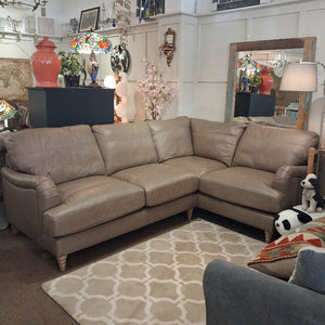 Ex-Display Bakewell Leather Corner Sofa