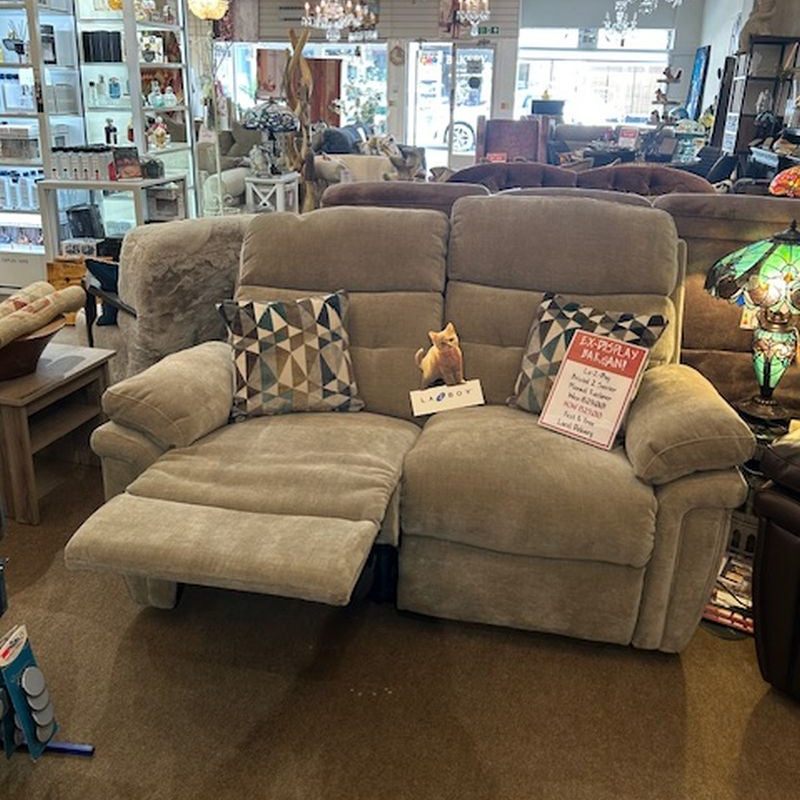 Ex-Display Bristol 2 Seater Manual Reclining Sofa