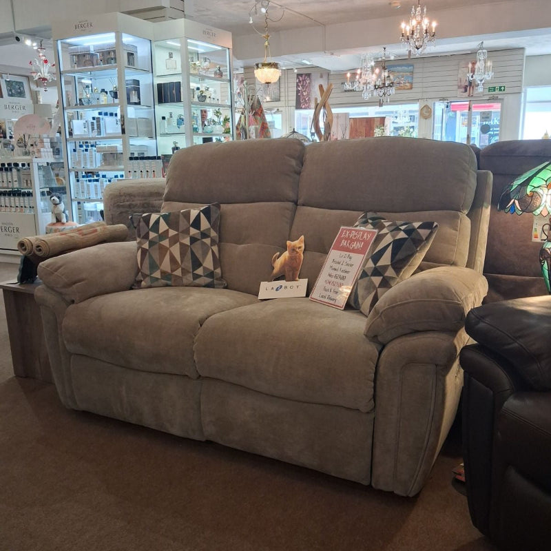 Ex-Display Bristol 2 Seater Manual Reclining Sofa