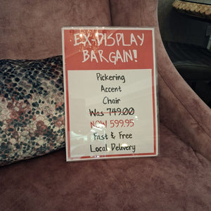Ex-Display Pickering High Back Wing Chair