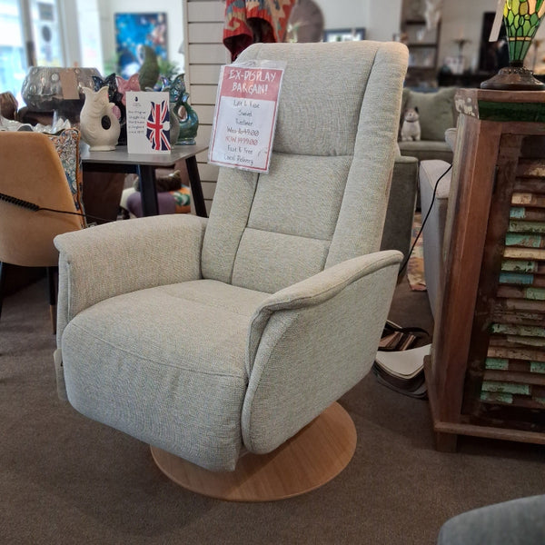 Ex-Display Swivel Lift & Rise Reclining Chair