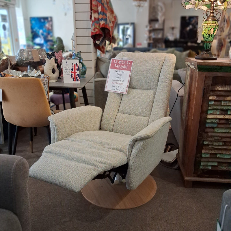 Ex-Display Swivel Lift & Rise Reclining Chair